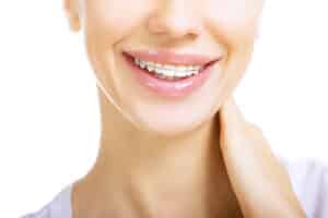 wearing a retainer